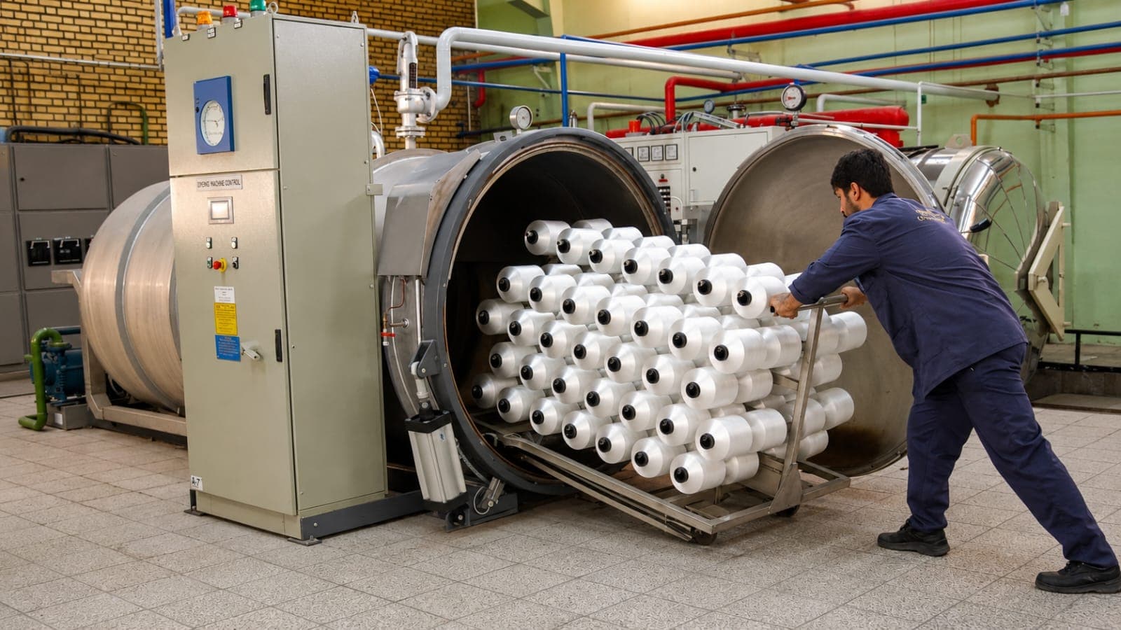 Yarn Steaming
