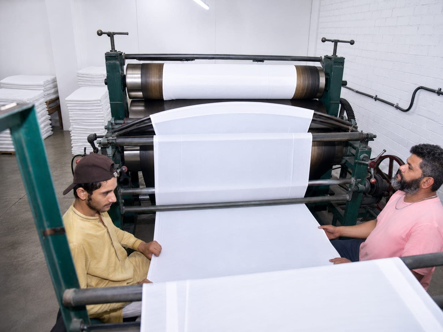 Fabric Calendering — view 3