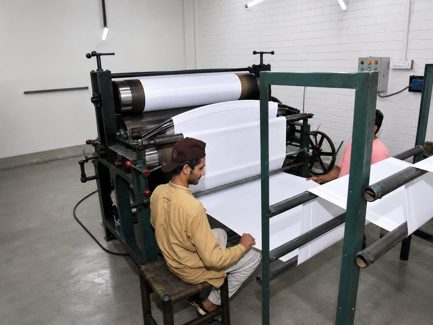 Fabric Calendering — view 4