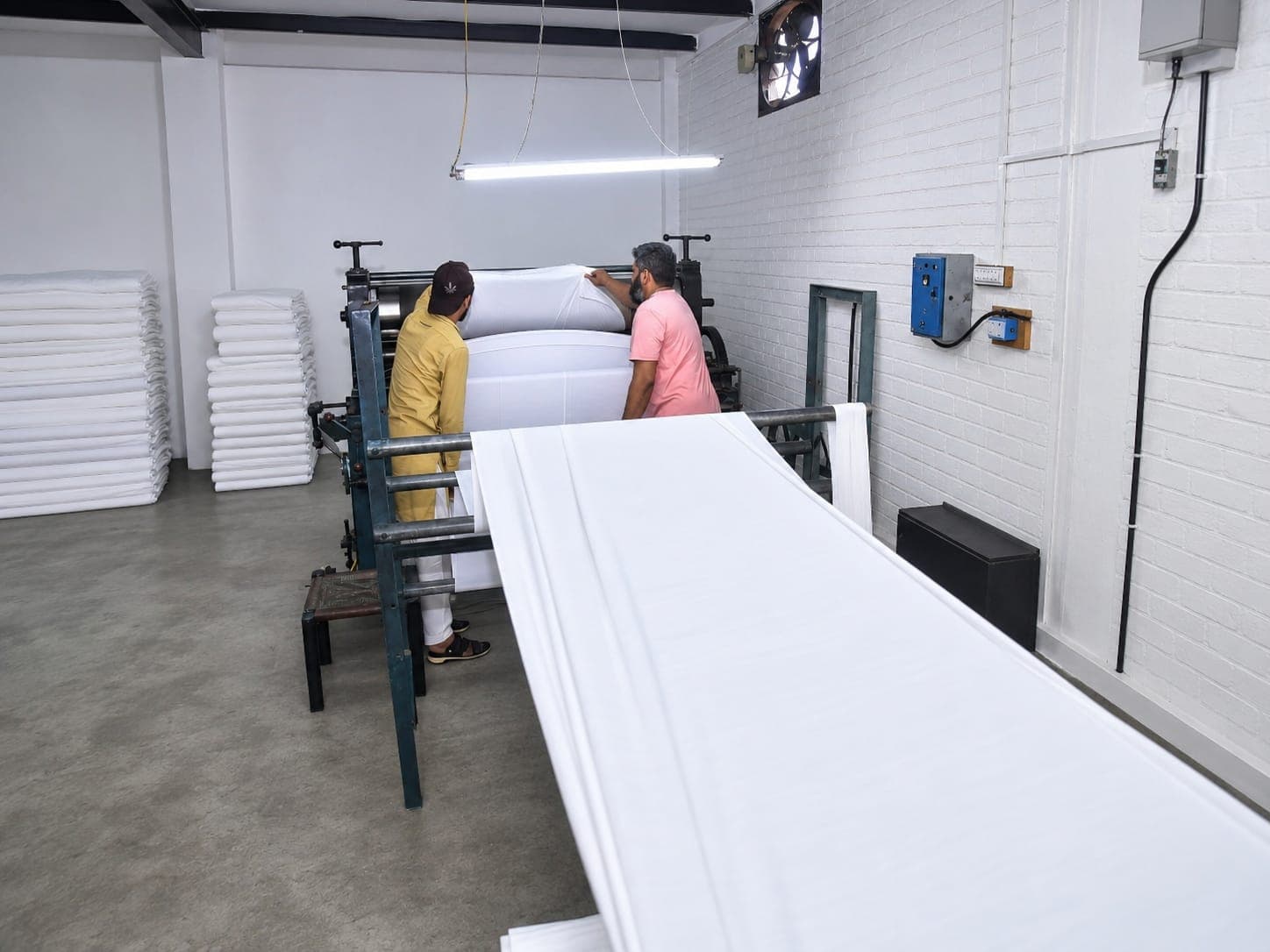 Fabric Calendering — view 6